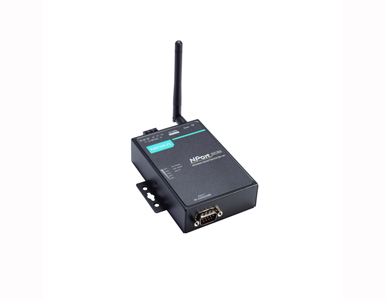 NPort W2150A-US - 1 Port Wireless Device Server, 3-in-1, 802.11a/b/g/n WLAN US band, 12-48 VDC, 0 to 55 Degree C by MOXA